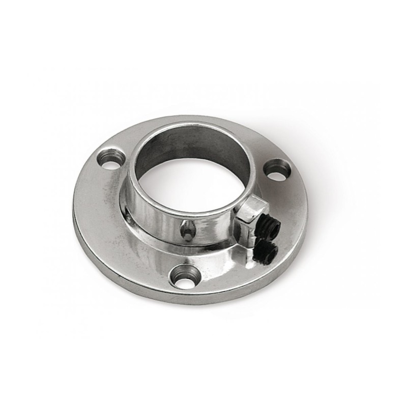 GTV Rozetka fi 25 stalowa chrom – metalowa rozetka meblowa w chromowanym wykończeniu.