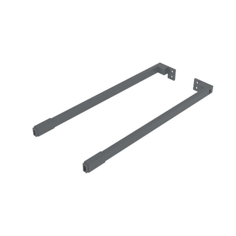 GTV Reling wzdłużny kwadratowy do mebli – aluminiowy reling meblowy kwadratowy.