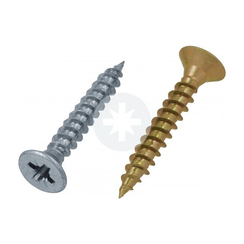 MP Wkręt 4,5x40 ocynk biały 500szt – opakowanie 500 białych wkrętów.