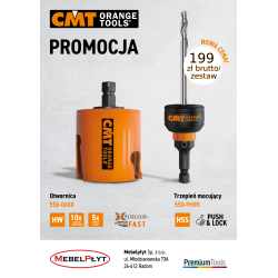 CMT ZESTAW wiertło +...